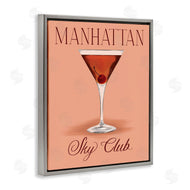 Hey Bre! Creative Studio | Manhattan Sky Club Drink