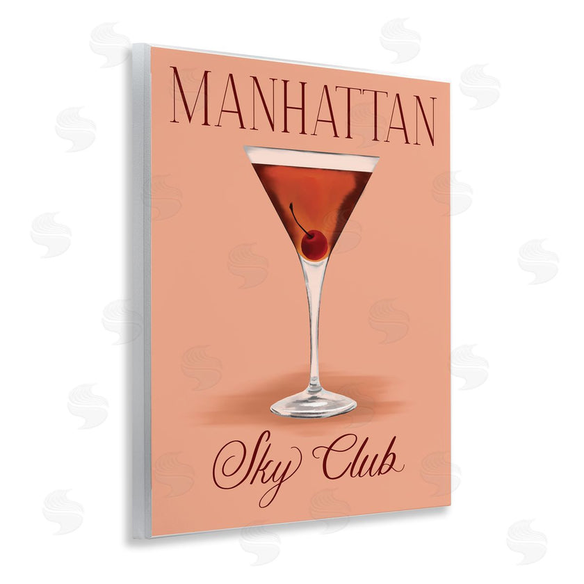 Hey Bre! Creative Studio | Manhattan Sky Club Drink