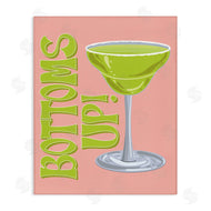Hey Bre! Creative Studio | Bottoms Up Cocktail