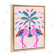 Catalina Aguirre | Mirrored Flamingos Flair