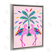 Catalina Aguirre | Mirrored Flamingos Flair