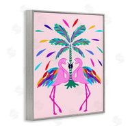 Catalina Aguirre | Mirrored Flamingos Flair
