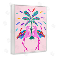 Catalina Aguirre | Mirrored Flamingos Flair