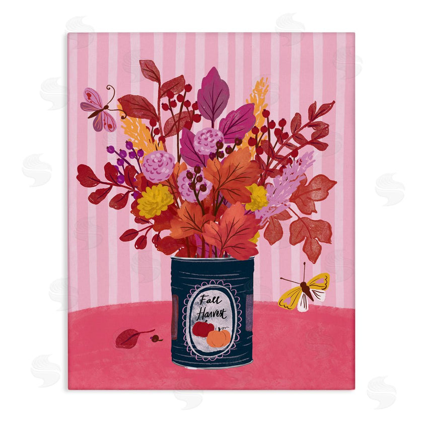 Be Ni La | Fall Bouquet on Stripes