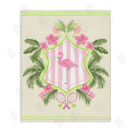 Kate Eldridge | Palm Beach Flamingo Emblem