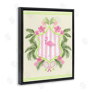 Kate Eldridge | Palm Beach Flamingo Emblem
