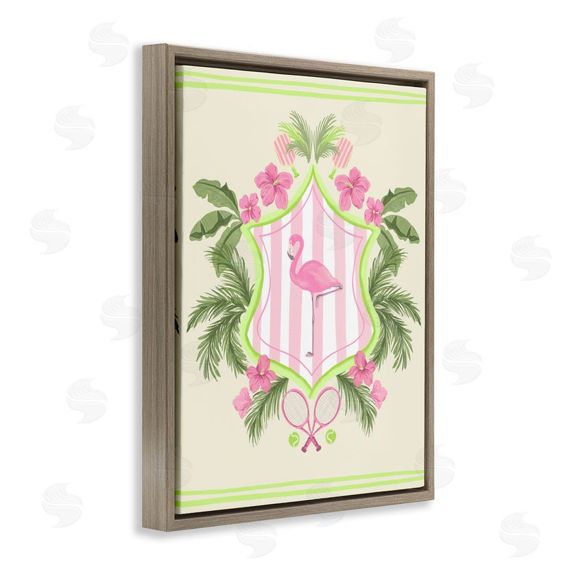 Kate Eldridge | Palm Beach Flamingo Emblem