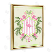 Kate Eldridge | Palm Beach Flamingo Emblem