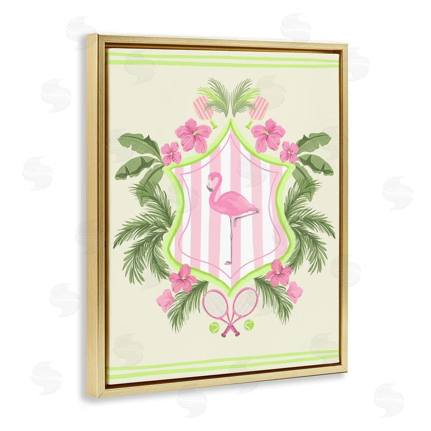 Kate Eldridge | Palm Beach Flamingo Emblem