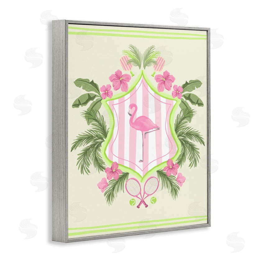 Kate Eldridge | Palm Beach Flamingo Emblem