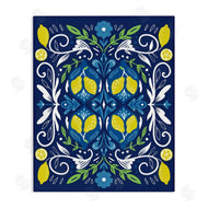 Louise Allen Designs | Mosaic Floral Pattern