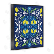 Louise Allen Designs | Mosaic Floral Pattern