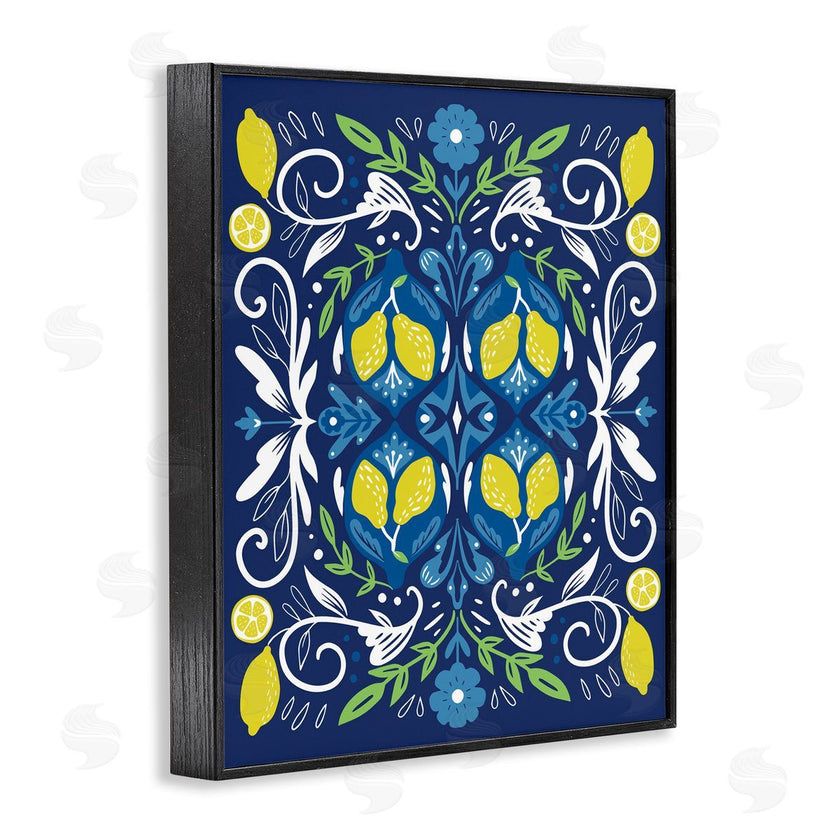Louise Allen Designs | Mosaic Floral Pattern