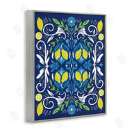 Louise Allen Designs | Mosaic Floral Pattern