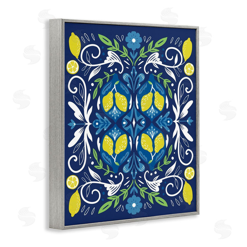 Louise Allen Designs | Mosaic Floral Pattern