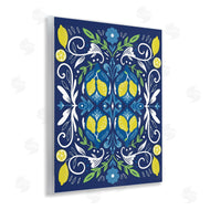 Louise Allen Designs | Mosaic Floral Pattern