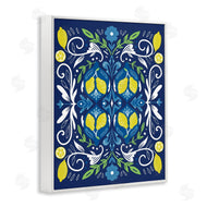 Louise Allen Designs | Mosaic Floral Pattern