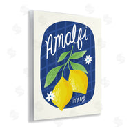 Louise Allen Designs | Amalfi Lemons on Blue