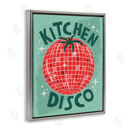 Lisa Perry Whitebutton | Kitchen Disco Tomato