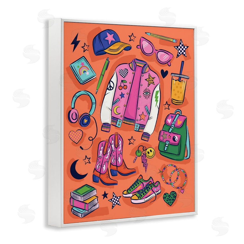 Lisa Perry Whitebutton | Bright Fashion School Essentials