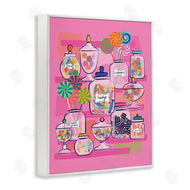 Lisa Perry Whitebutton | Bright Candy Jars