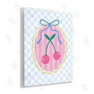 Nina Seven | Sweet Cherries on Checkered