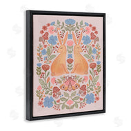 Nina Muis Surface Design | Autumnal Folk Rabbits
