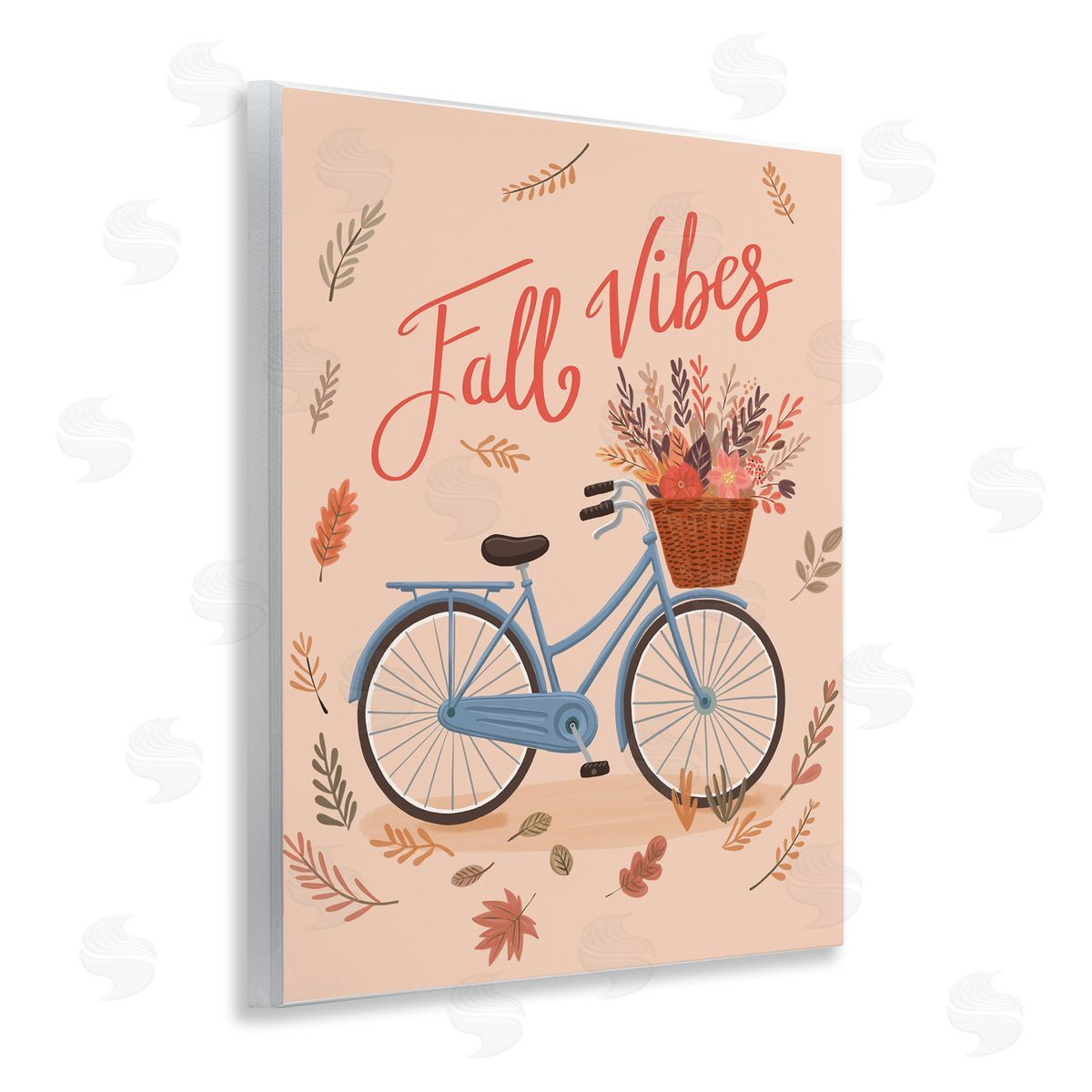 Fall Vibes Bicycle Wood Plaque Wall Art, Home Decor by Nancy McKenzie