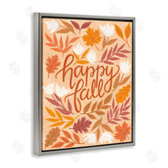 Taylor Shannon Designs | Happy Fall on Leaves