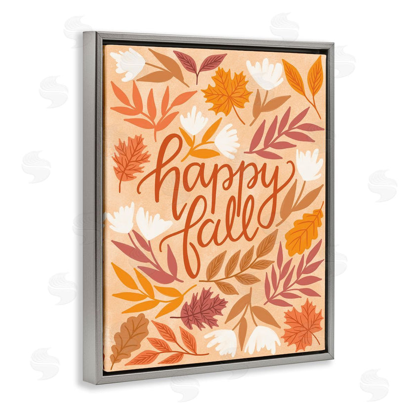 Taylor Shannon Designs | Happy Fall on Leaves