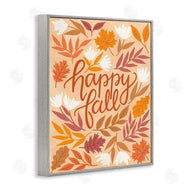 Taylor Shannon Designs | Happy Fall on Leaves