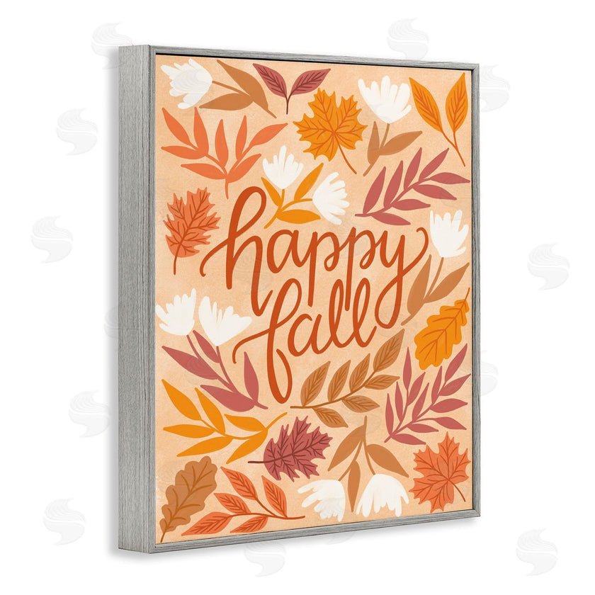 Taylor Shannon Designs | Happy Fall on Leaves