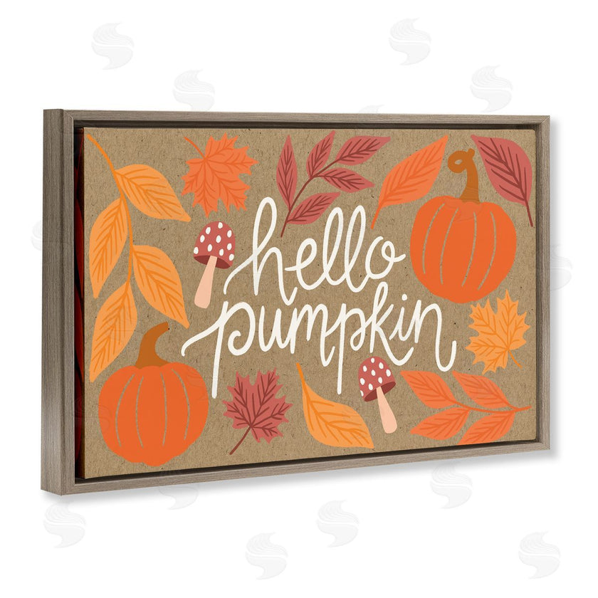 Taylor Shannon Designs | Rustic Hello Pumpkin