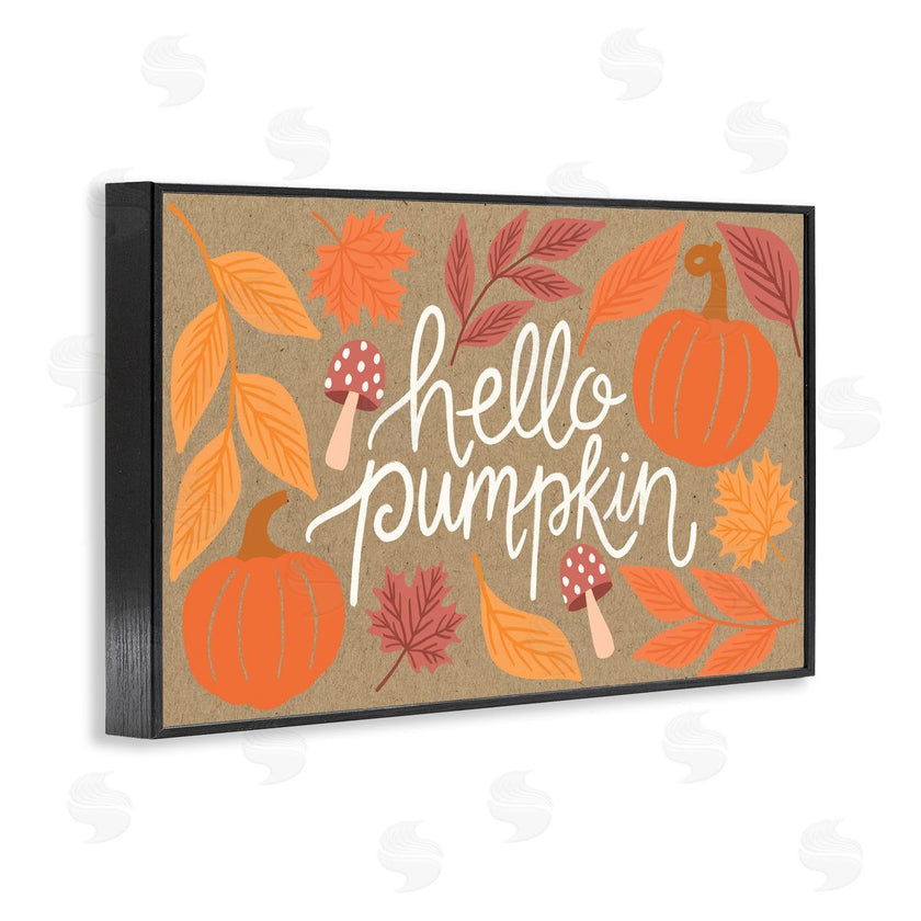 Taylor Shannon Designs | Rustic Hello Pumpkin