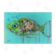 Estelle Grengs | Painterly Drip Fish