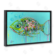 Estelle Grengs | Painterly Drip Fish