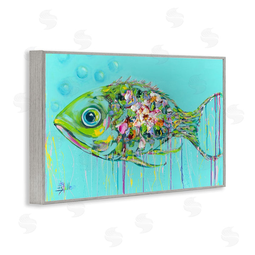 Estelle Grengs | Painterly Drip Fish
