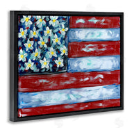 Estelle Grengs | Flower Stars & Stripes Flag