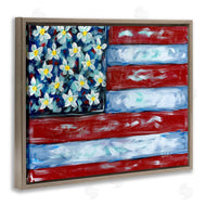 Estelle Grengs | Flower Stars & Stripes Flag