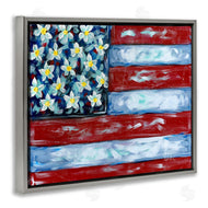 Estelle Grengs | Flower Stars & Stripes Flag