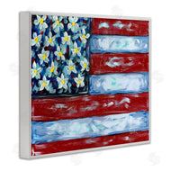 Estelle Grengs | Flower Stars & Stripes Flag