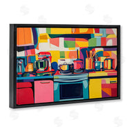 LSR Design Studio | Whimsical Hued Kitchen