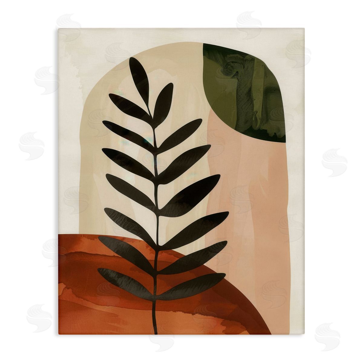 Fern Strand Neutrals Canvas Wall Art, Home Decor by LSR Design Studio