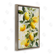 LSR Design Studio | Lemon Watercolor Splashes