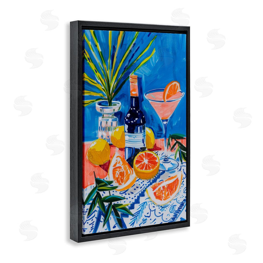 LSR Design Studio | Wine Bottle & Citrus