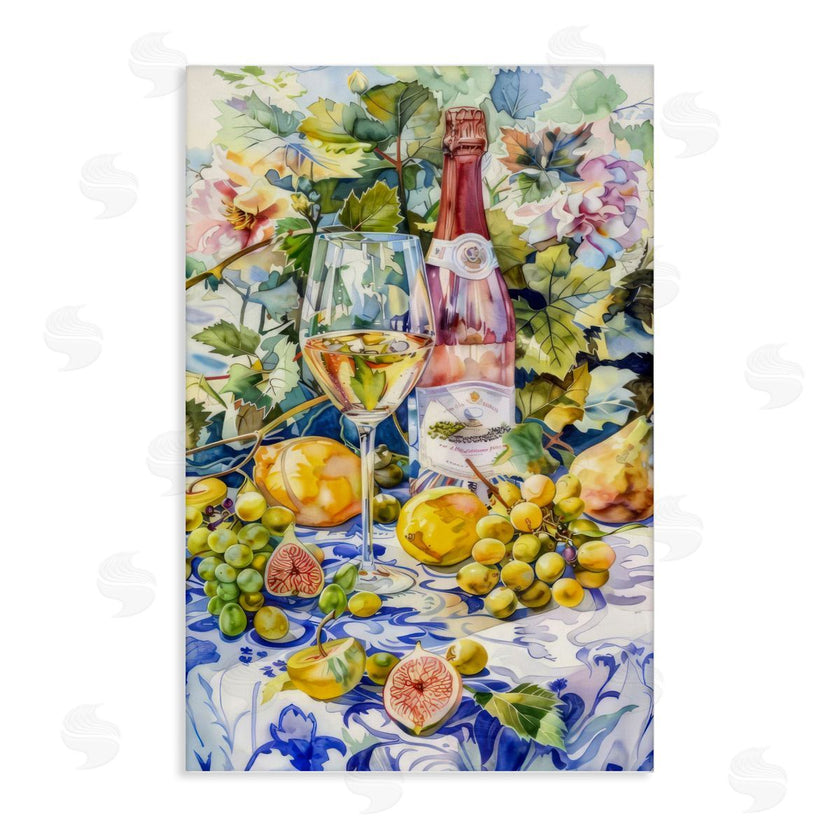 LSR Design Studio | Grape Vines Wine Glass