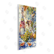 LSR Design Studio | Grapes & Wine Bottle