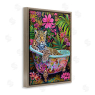 LSR Design Studio | Tropical Rainforest Leopard Tub