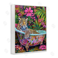 LSR Design Studio | Tropical Rainforest Leopard Tub
