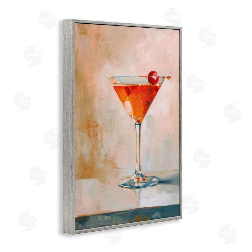 LSR Design Studio | Manhattan Cocktail with Cherry